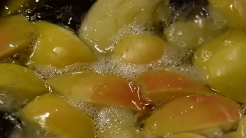 Apple compote Stock Footage 328584210