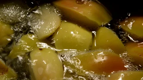 Apple compote Stock Footage 328584393