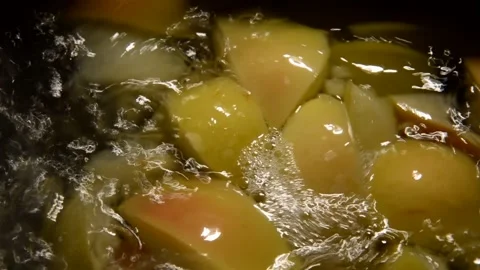 Apple compote Stock Footage 328584444