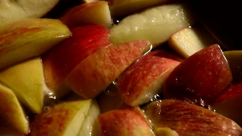 Apple compote Stock Footage 328585093