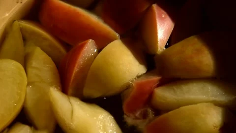 Apple compote Stock Footage 328585104