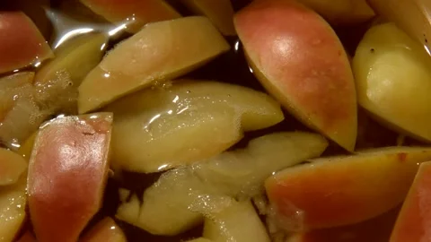 Apple compote Stock Footage 328585158