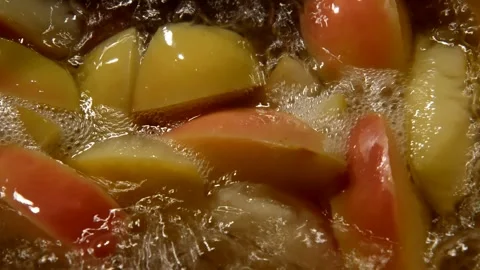 Apple compote Stock Footage 328585391