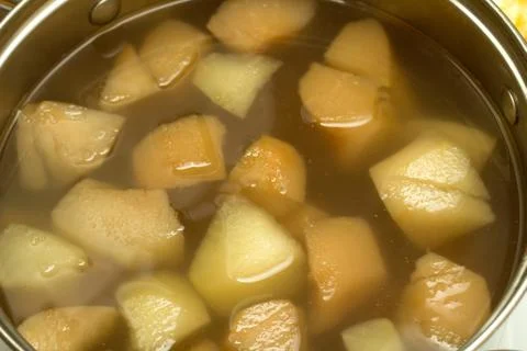 Apple compote Stock Photos