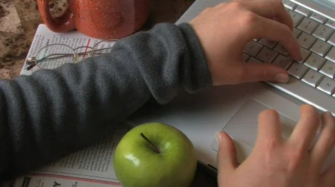 Apple Computer Stock Footage 621118