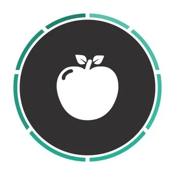 Apple computer symbol Stock Illustration