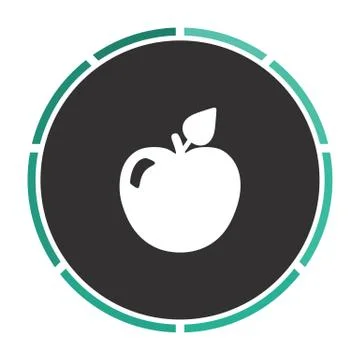 Apple computer symbol Stock Illustration