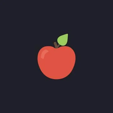 Apple computer symbol Stock Illustration