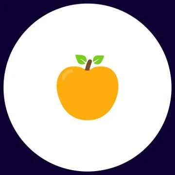 Apple computer symbol Stock Illustration