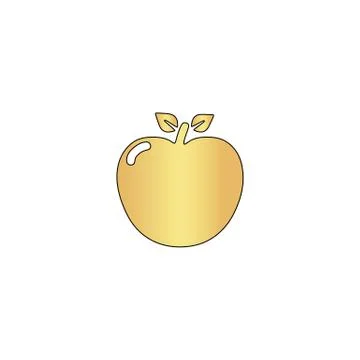 Apple computer symbol Stock Illustration