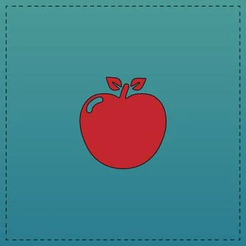 Apple computer symbol Stock Illustration