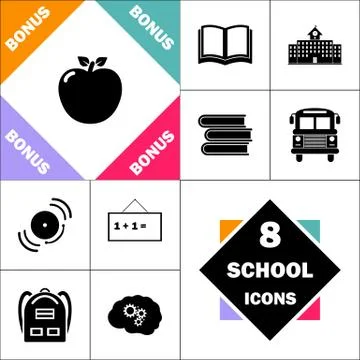 Apple computer symbol Stock Illustration