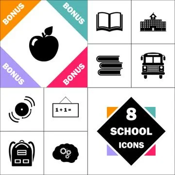 Apple computer symbol Stock Illustration