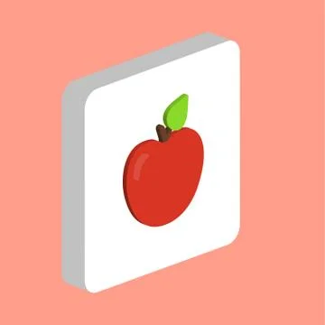 Apple computer symbol Stock Illustration