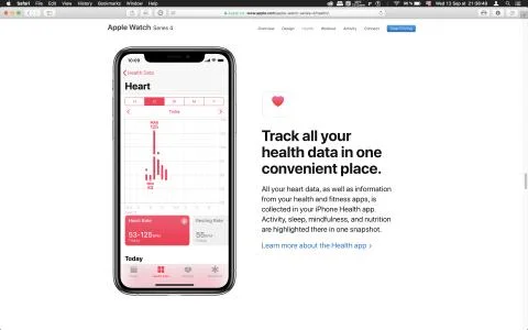Apple Computers launch Apple Watch Series 4 Stock Photos