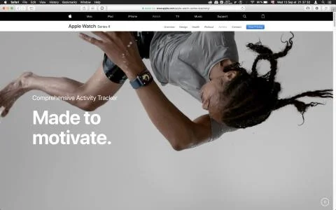 Apple Computers launch Apple Watch Series 4 Stock Photos
