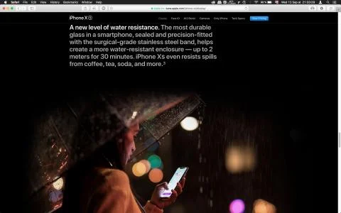 Apple Computers launch iPhone smartphone Stock Photos