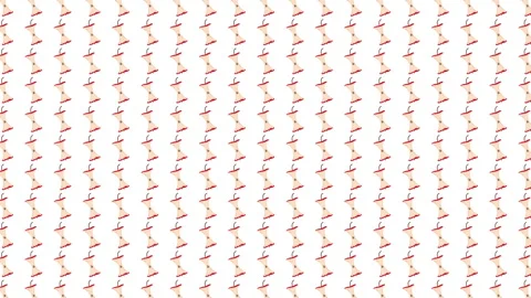 Apple core pattern seamless on white background Stockbeeldmateriaal 309446379
