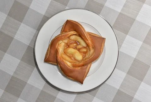 Apple Croissant Stock Photos