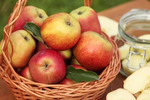 Apple crop Foto stock