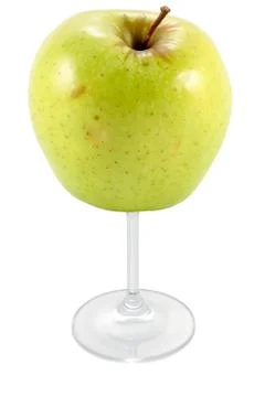 Apple cup Stock Photos