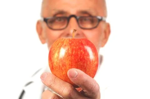 An apple a day Stock Photos