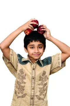 An apple a day Foto stock