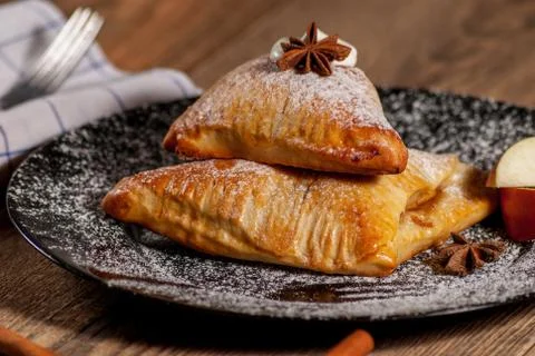 Apple dessert Stock Photos