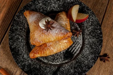 Apple dessert Stock Photos