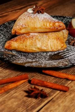 Apple dessert Foto stock