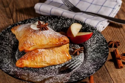 Apple dessert Stock Photos