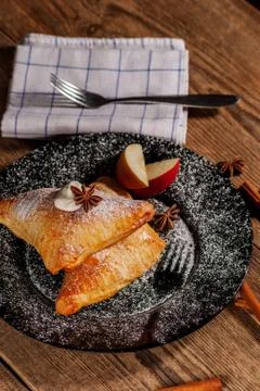 Apple dessert Stock Photos