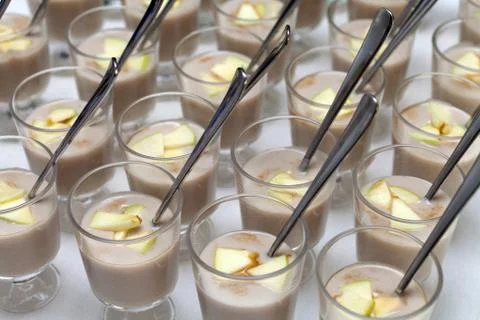 Apple dessert Stock Photos