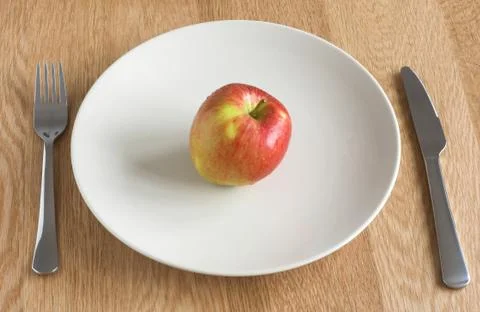 Apple diet Stock Photos