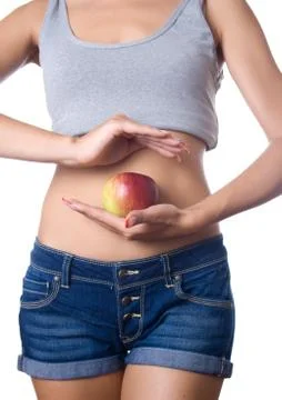 Apple diet Stock Photos