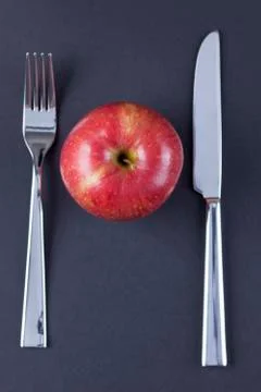 Apple diet Stock Photos