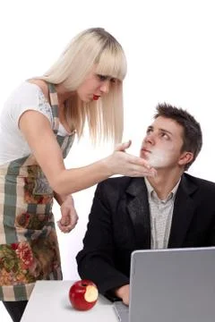 The apple of discord Stock Photos