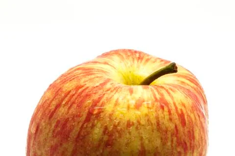 Apple with drops 写真素材