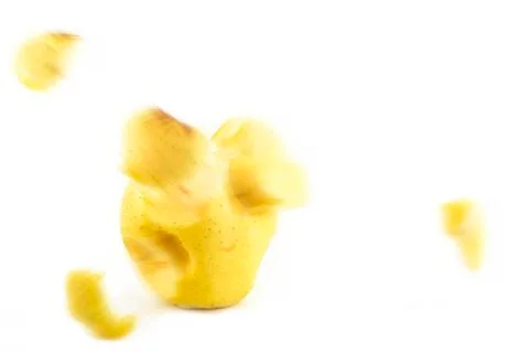 Apple explosion Stock-Fotos