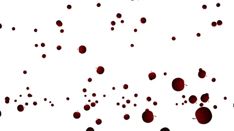 Apple Falling 库存影片 5421526