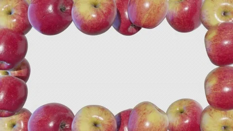 Apple Frame Video stock 308725313