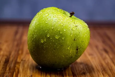 Apple fruit close-up Stock Photos