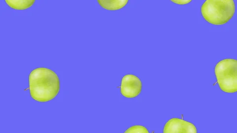 Apple fruit motion design animation Stock Footage 169399354