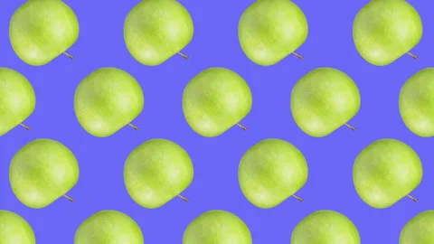 Apple fruit motion design animation Stock Footage 169399897