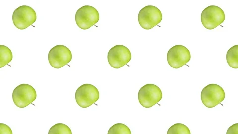 Apple fruit motion design animation Stock Footage 172137132