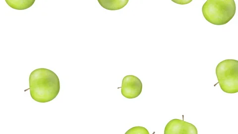 Apple fruit motion design animation Stock Footage 172144359