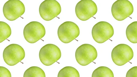 Apple fruit motion design animation Stock Footage 172144988