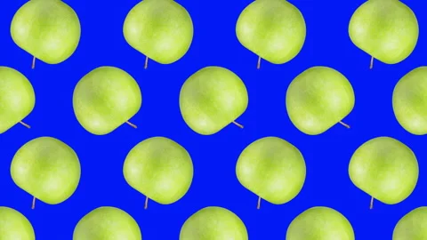 Apple fruit motion design animation Stock Footage 180474693