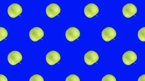 Apple fruit motion design animation Stock Footage 180476205