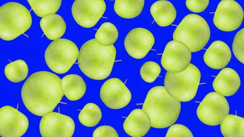 Apple fruit motion design animation Stock Footage 180478211
